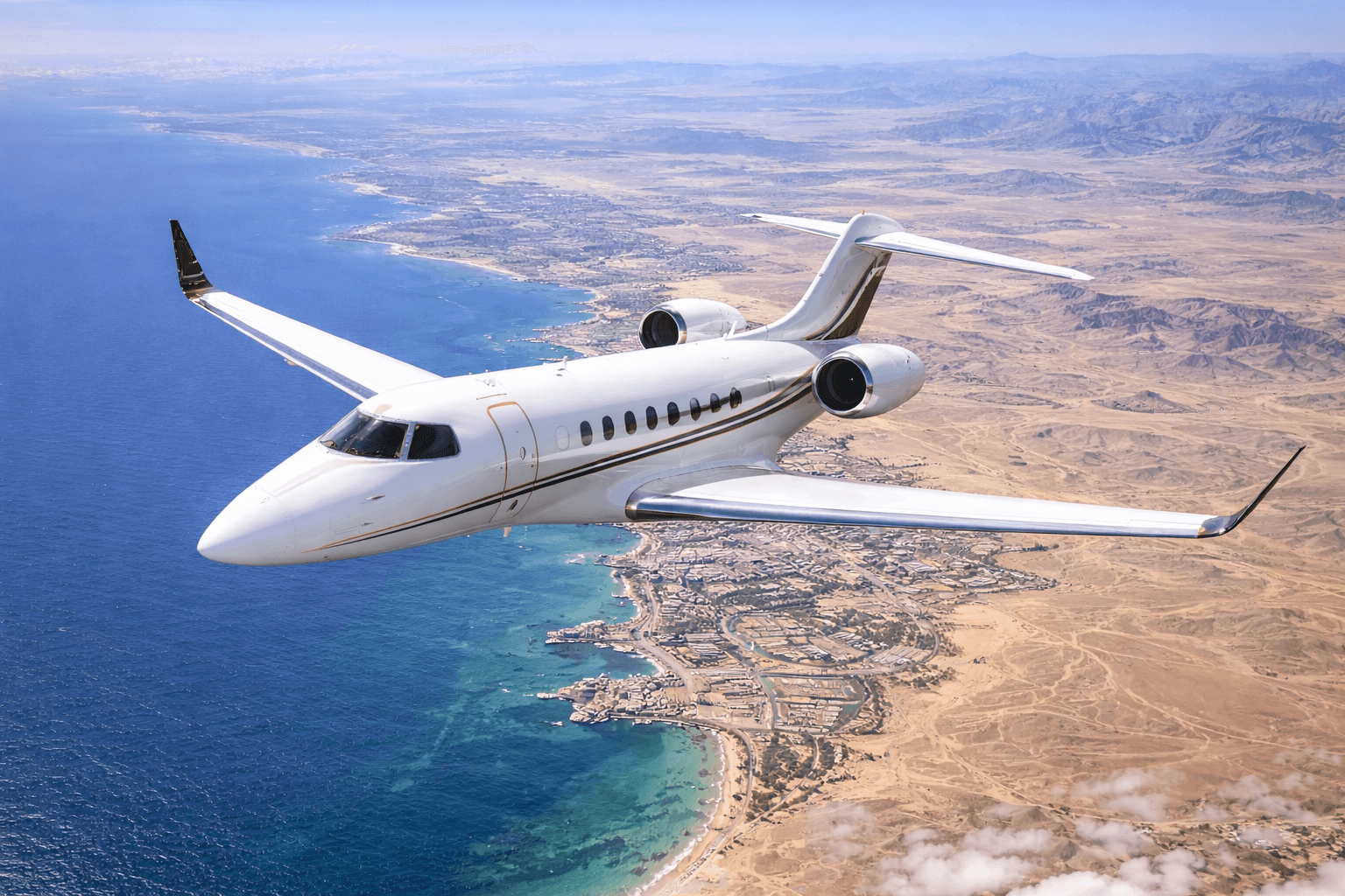 Europe to Middle East Private Jet
