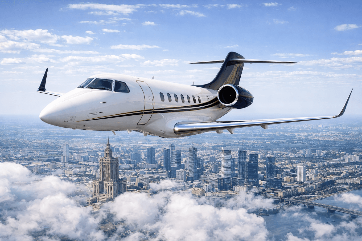 Intra-Europe Private Jet